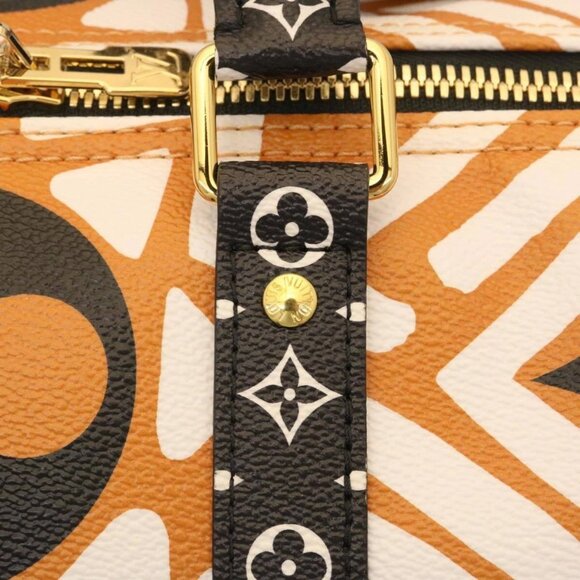 LOUIS VUITTON LV Crafty Keepall Bandouliere 45 Boston Caramel - Picture 10 of 16